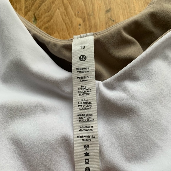 Lululemon white Align Tank size 18 - Picture 3 of 3